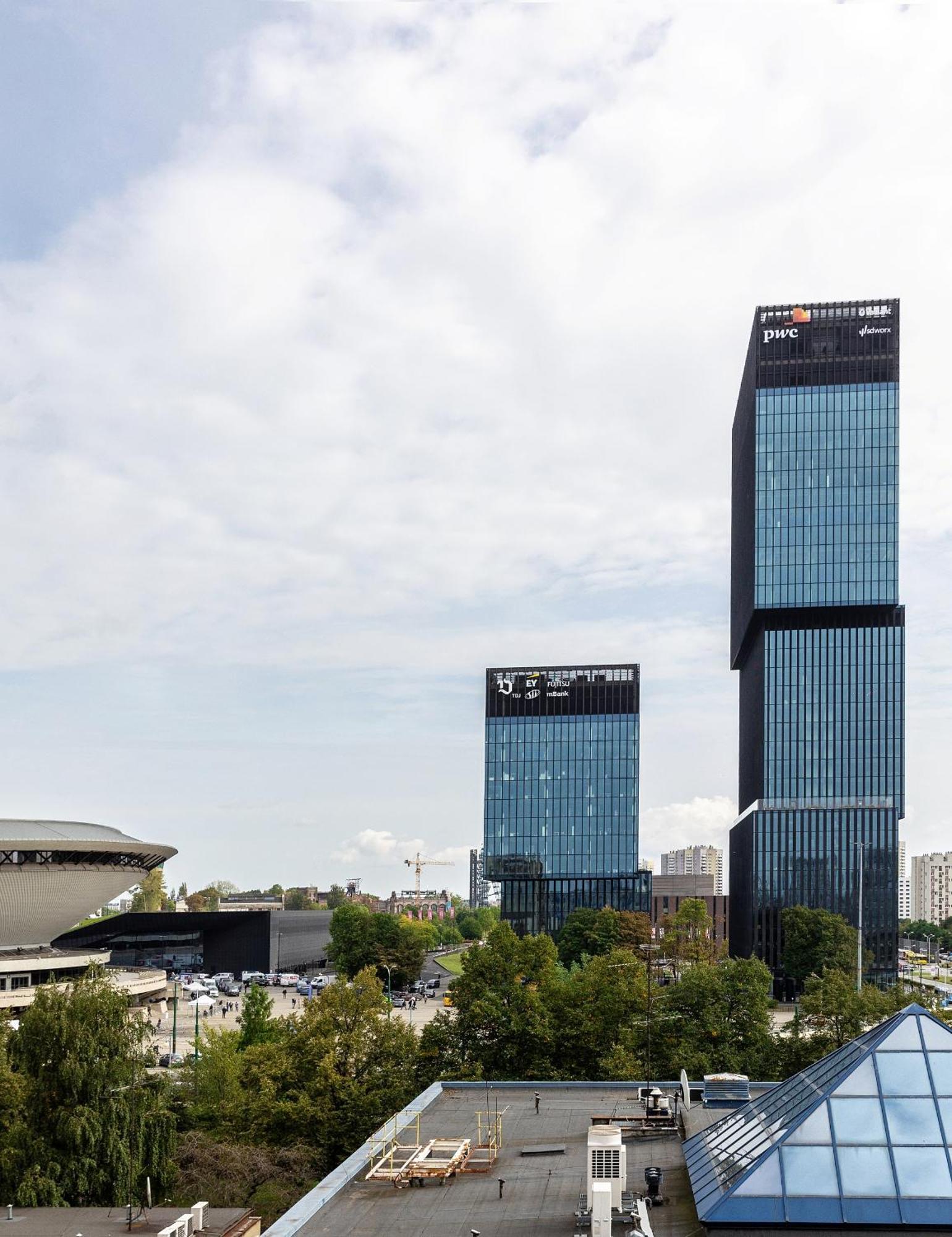 Million Dollar View On Spodek, Mck And Ktw By Kobiela Apartments カトヴィツェ エクステリア 写真